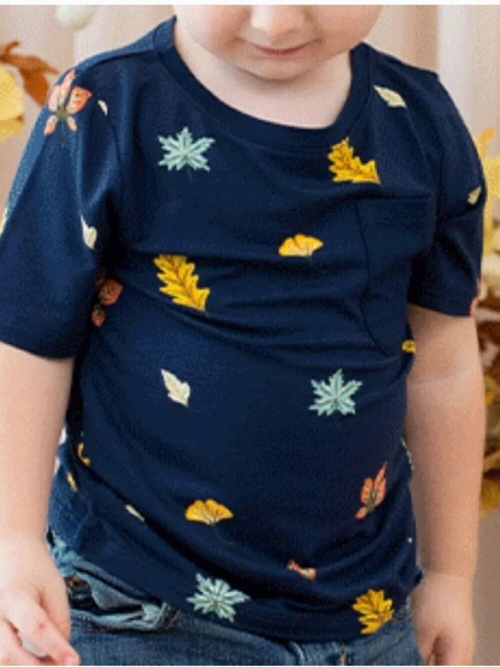 Kyte Baby Toddler Crew Neck Tee in Foliage 18-24months - Used Like New